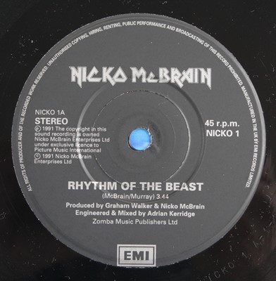 Lot 572 - Nicko McBrain - Rhythm Of The Beast / Beehive...