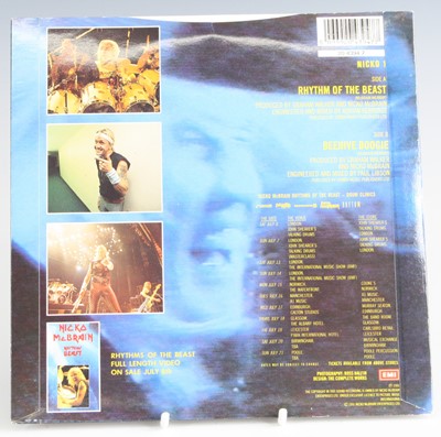 Lot 572 - Nicko McBrain - Rhythm Of The Beast / Beehive...