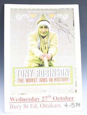 Lot 31 - Tony Robinson The Worst Jobs In History...