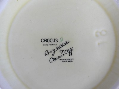 Lot 45 - A 1930s Clarice Cliff Crocus pattern pottery...
