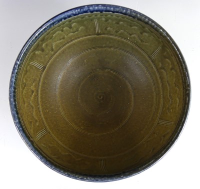 Lot 63 - Toff Milway (b.1949) - a large salt-glazed...