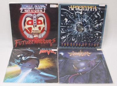 Lot 521 - Rock/Metal/Thrash - A collection of LPs, to...
