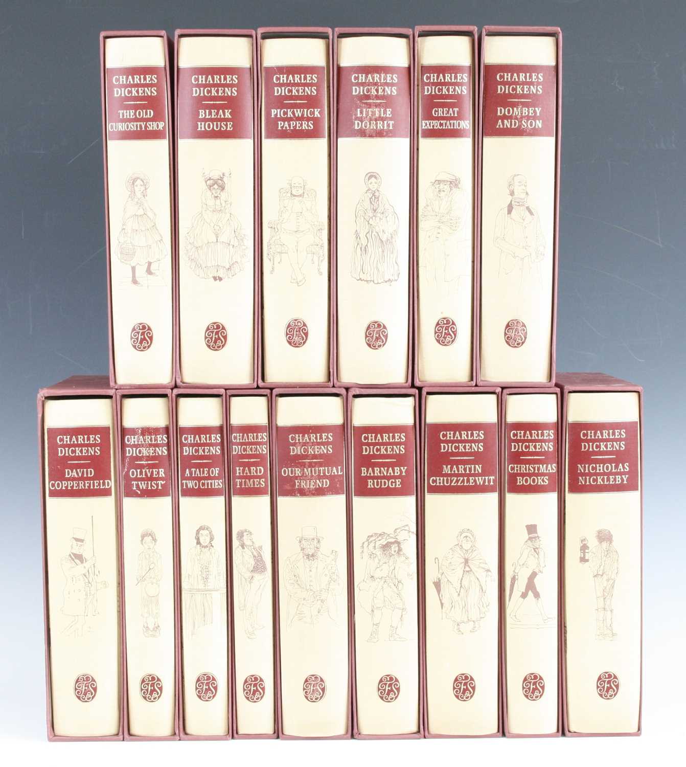 Lot 2019 - Dickens, Charles: The Works Of, all uniformly...