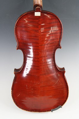 Lot 670 - An early-mid 20th century students violin,...