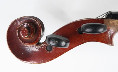 Lot 670 - An early-mid 20th century students violin,...