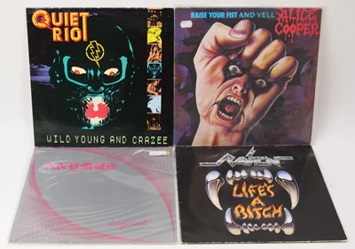 Lot 558 - Rock/Metal, a collection of LP's to include...