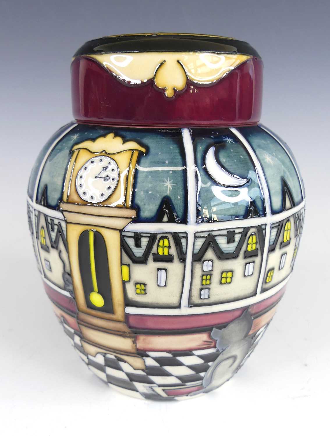 Lot 17 - A contemporary Moorcroft pottery ginger jar...
