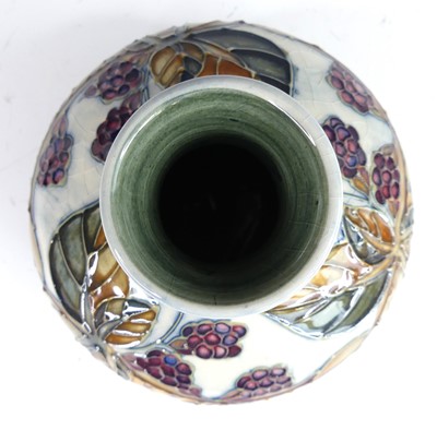 Lot 28 - A contemporary Moorcroft pottery squat bellied...