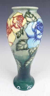 Lot 23 - A contemporary Moorcroft pottery slender...