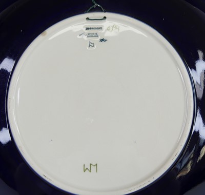 Lot 20 - A contemporary Moorcroft pottery charger in...