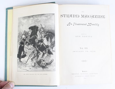 Lot 2035 - Newnes, George (ed): The Strand Magazine, a...