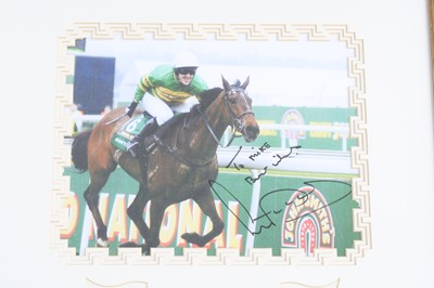 Lot 48 - Sir Anthony Peter McCoy, a colour image of the...
