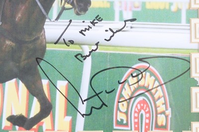 Lot 48 - Sir Anthony Peter McCoy, a colour image of the...