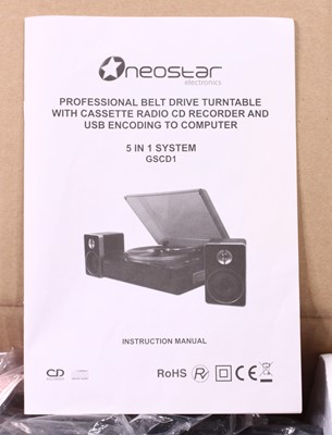 Lot 609 - A Neostar Electronics professional belt drive...
