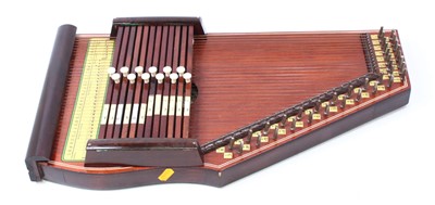 Lot 673 - A Konzert Gitarre Zither, Marke Fomen, made in...
