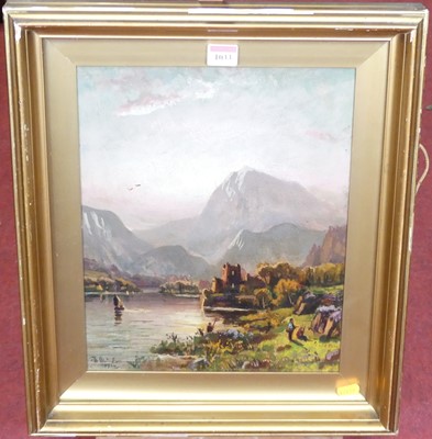 Lot 1049 - Duncan Fraser McLea (1841-1916) - Loch scene...