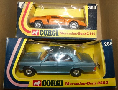 Lot 1504 - A Corgi 285 Mercedes Benz 240d diecast model...