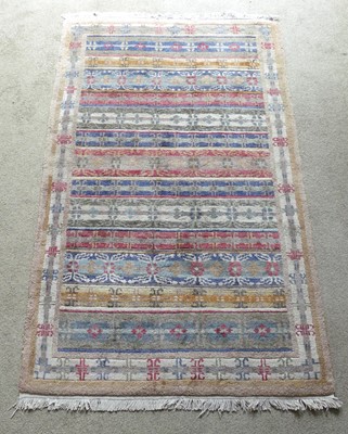 Lot 1260 - A Persian woollen Ziegler type rug, decorated...