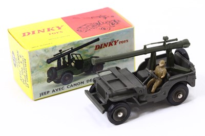 Lot 1157 - French Dinky Toys, 829, Military Jeep Avec...