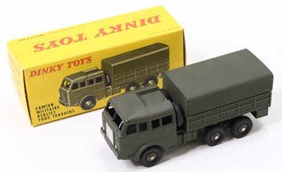 Lot 1158 - French Dinky Toys Military, No.80D Berliet All...