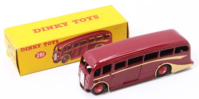 Lot 1065 - Dinky Toys No. 281 Luxury coach comprising...