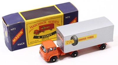Lot 1532 - Matchbox Lesney Major Pack No. 2 York...