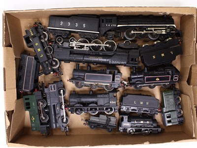 Lot 692 - Ten 00 gauge unboxed locos, including a...