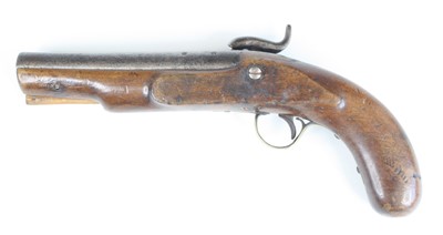 Lot 526 - A 19th century percussion (flintlock...