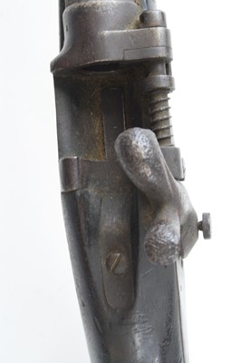 Lot 583 - A 19th century percussion Snider breech...