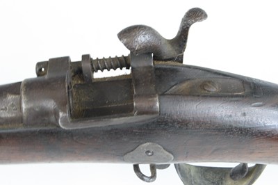 Lot 583 - A 19th century percussion Snider breech...