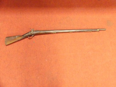 Lot 583 - A 19th century percussion Snider breech...