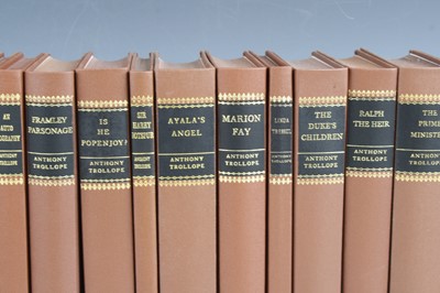 Lot 2015 - Trollope, Anthony: The Works Of, forty-nine...