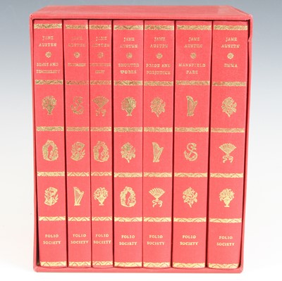 Lot 2018 - Austen, Jane: The Works Of, seven volumes to...
