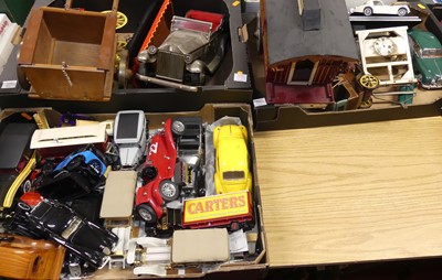 Lot 1616 - 3 trays of mostly loose modern issue diecast...