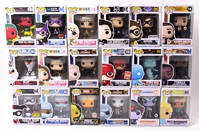 Lot 1895 - Funko Pop Vinyl group of 18 boxed mostly...