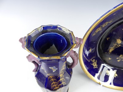 Lot 2081 - A pair of Mason's ironstone vases, circa 1820,...
