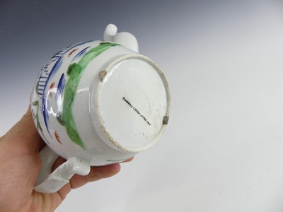 Lot 2070 - A Baddeley Littler porcelain teapot, circa...