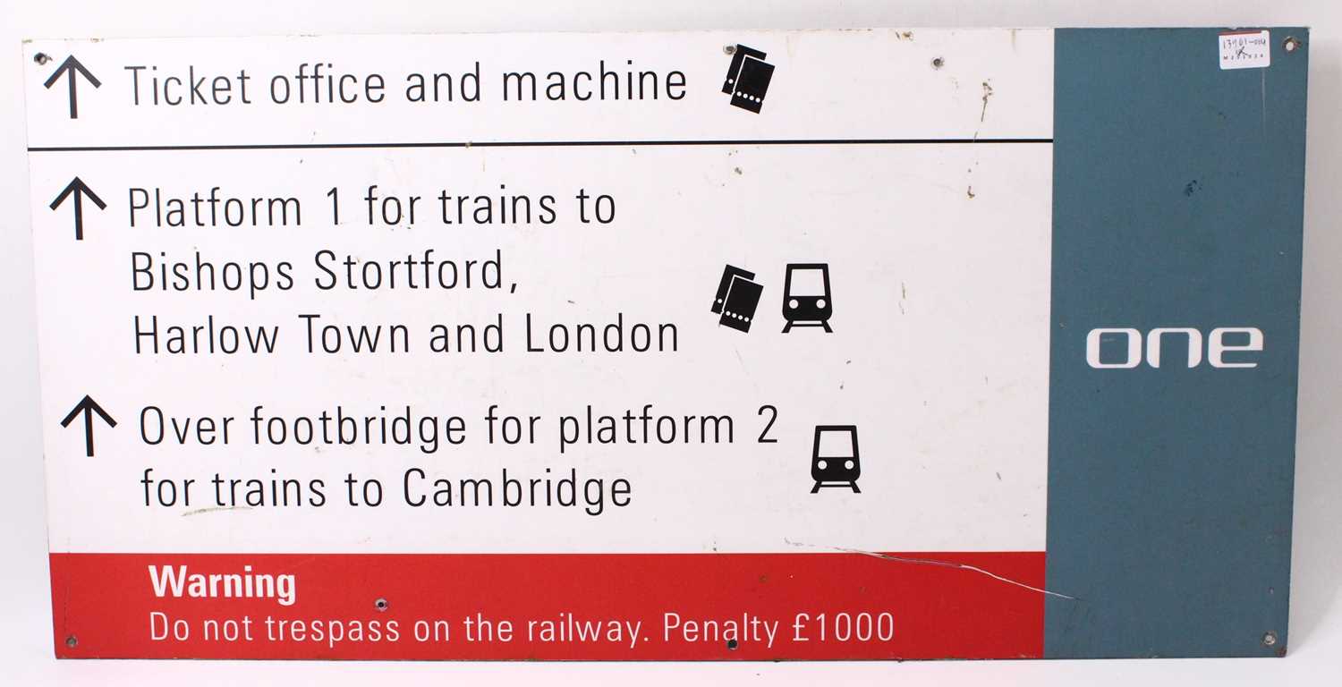 Lot 57 - British Railways 'One' Railway network 'Ticket...
