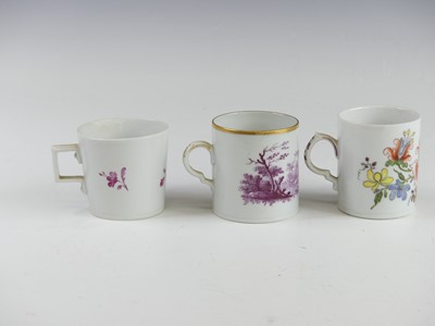 Lot 2096 - A Doccia porcelain coffee can, circa 1780,...