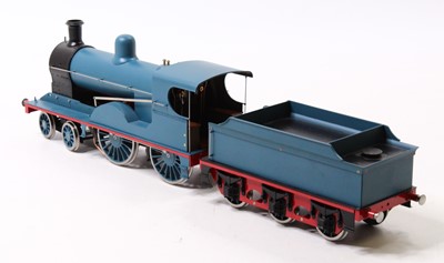 Lot 100 - A GNR(I) gauge 1 4-4-0 unfinished loco, built...