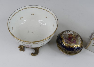 Lot 2090 - A collection of continental porcelain, 19th...