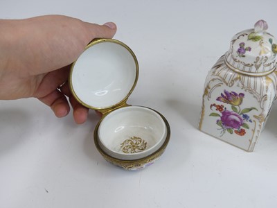 Lot 2090 - A collection of continental porcelain, 19th...