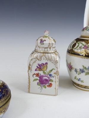 Lot 2090 - A collection of continental porcelain, 19th...