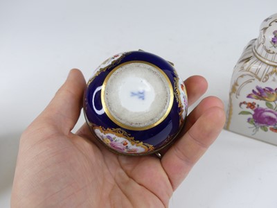 Lot 2090 - A collection of continental porcelain, 19th...