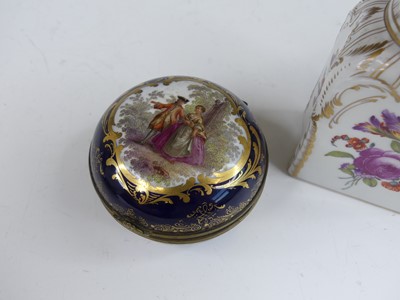 Lot 2090 - A collection of continental porcelain, 19th...