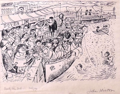Lot 205 - John Minton (1917-1957) - Beastly John Bull ......