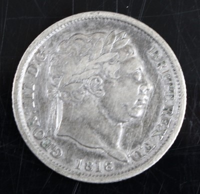 Lot 3015 - England, 1703 sixpence, Queen Anne draped bust...
