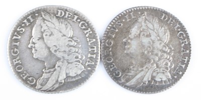 Lot 3037 - England, 1690 sixpence, obv: William III first...