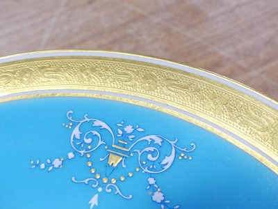 Lot 45 - A Minton porcelain comport, hand-painted with...