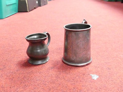 Lot 83 - A collection of metalware, to include a brass...